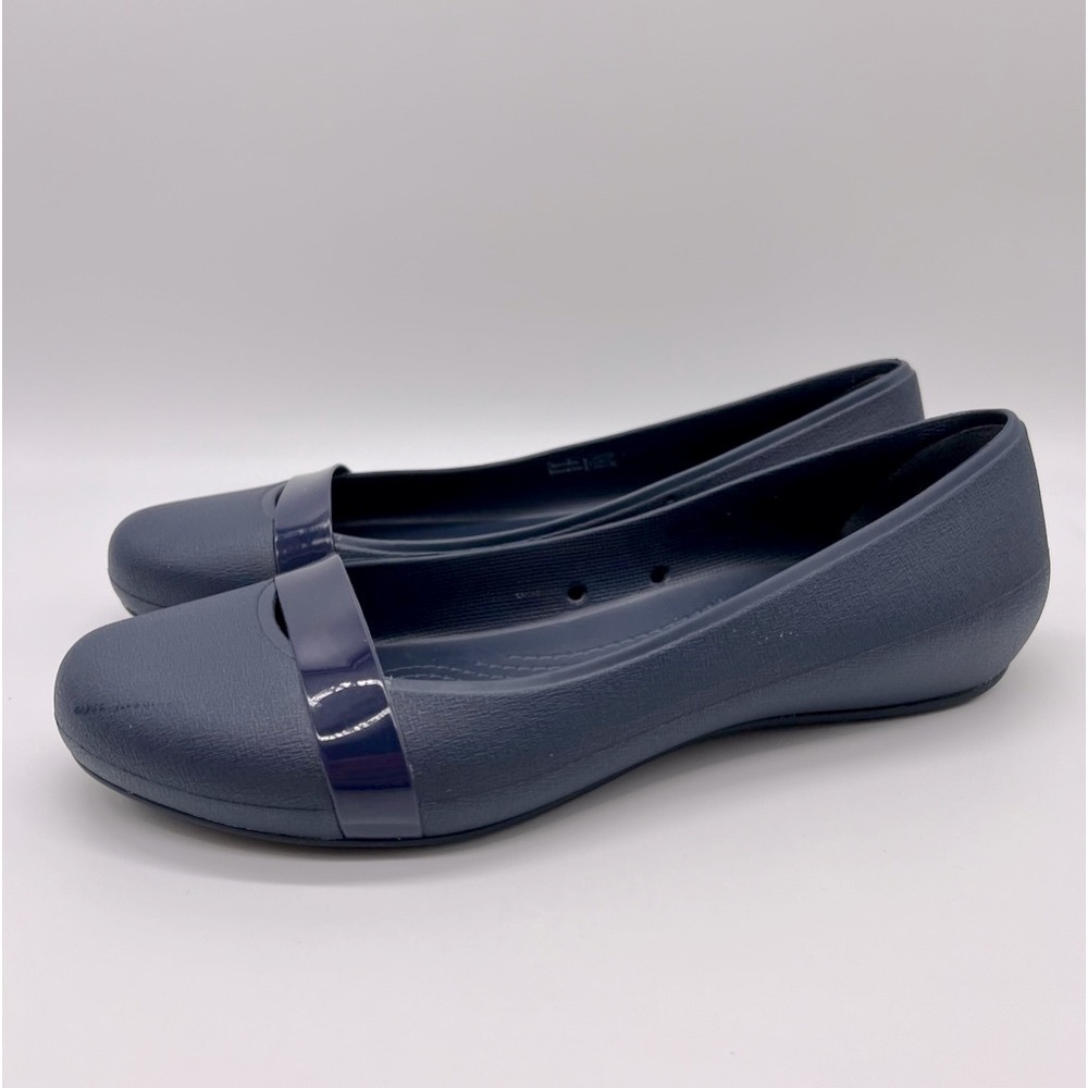 CROCS Navy Blue Flats